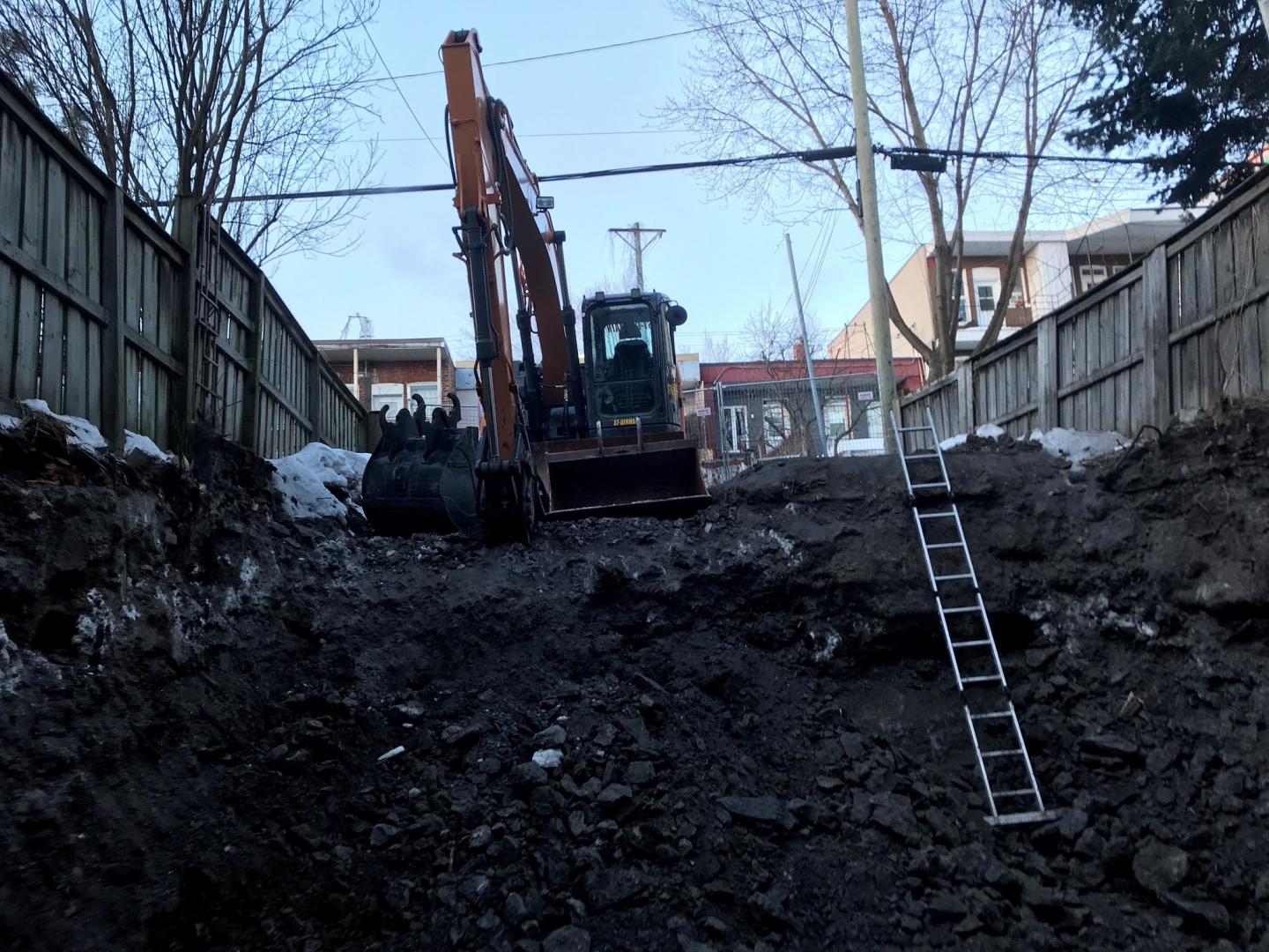 Travaux d'excavation Saint-Jean-sur-Richelieu